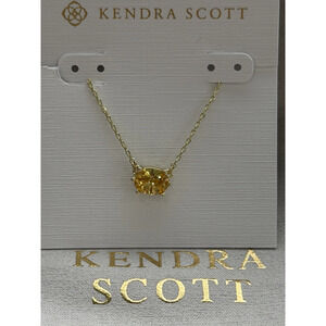 Kendra Scott Gold Pendant Necklace